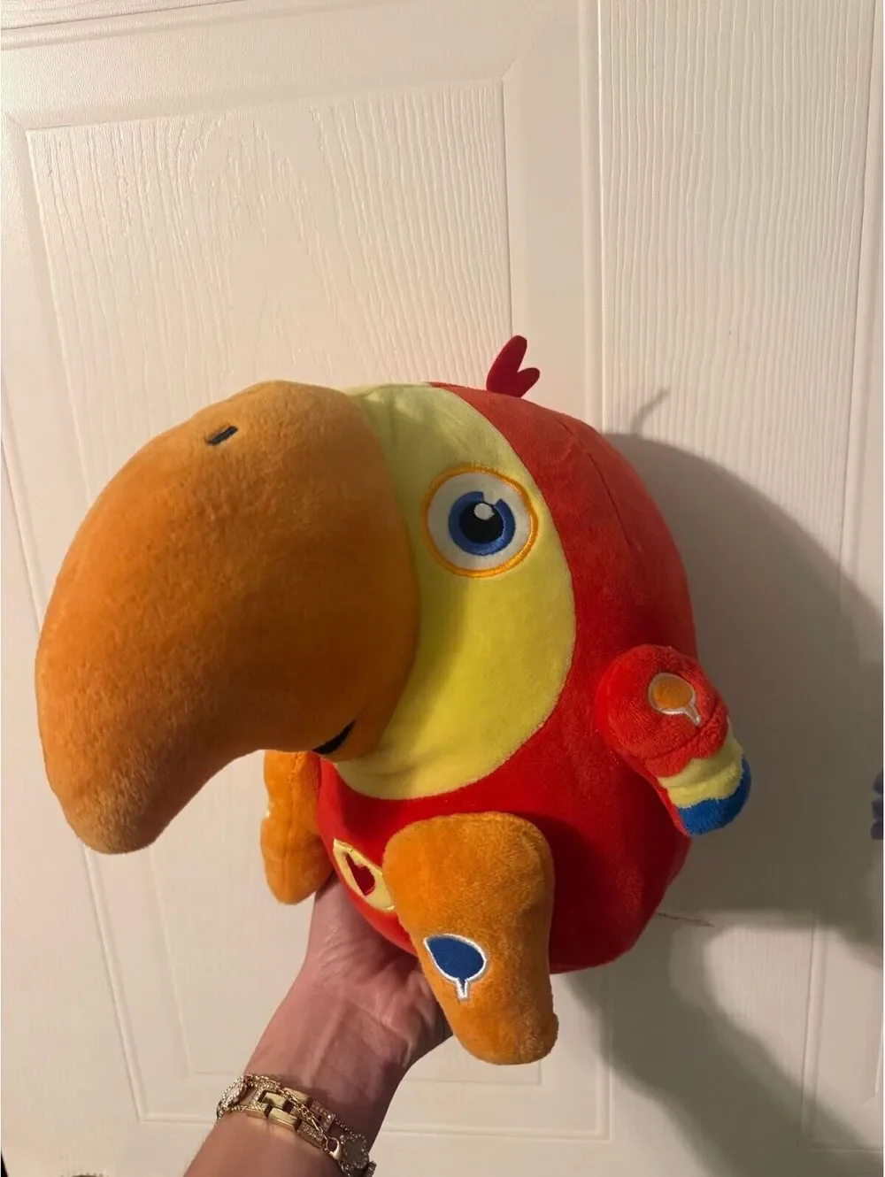 BabyFirst TV VocabuLarry Parrot Plush Talking 10
